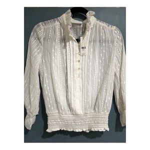 White NY&Co. Blouse